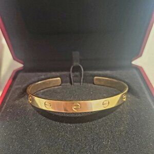 Cartier love bracelet (cuff)